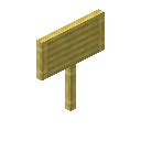 Bamboo Sign