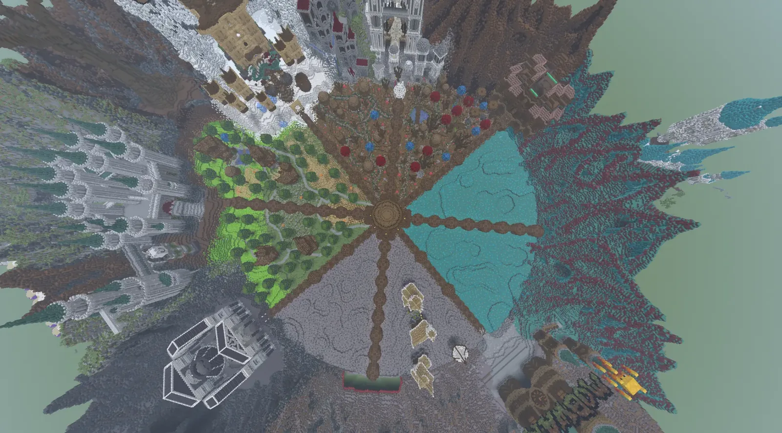 Mountain around Spawn