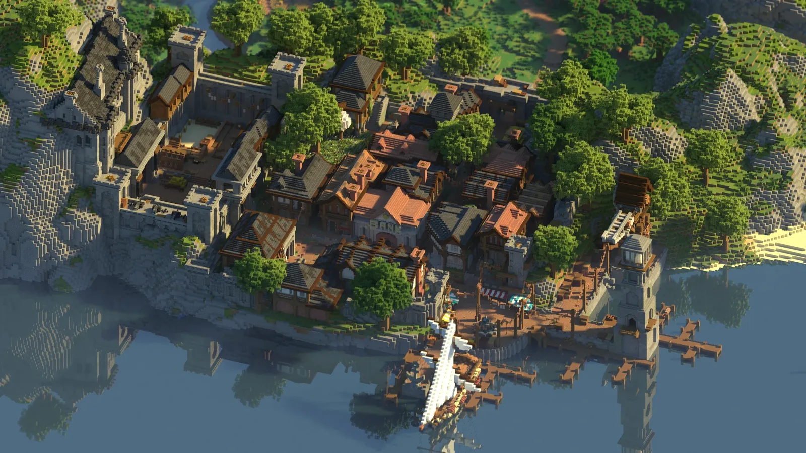 Port city